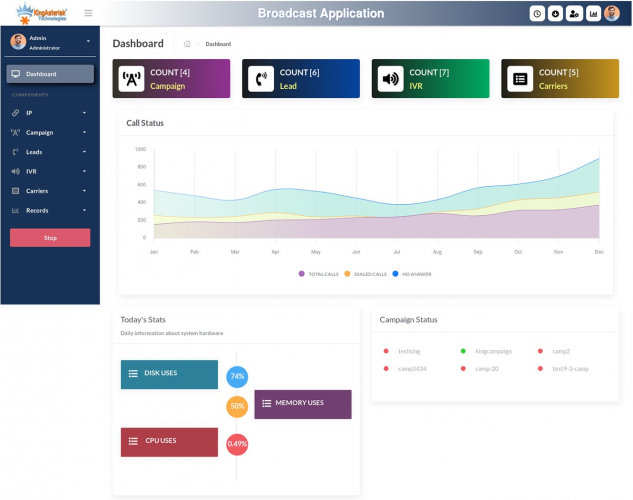 Voice Broadcasting screenshot 2