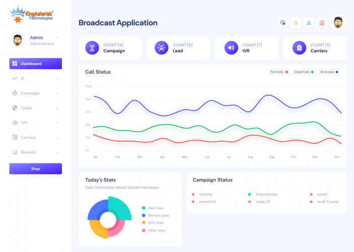 Voice Broadcasting screenshot 1