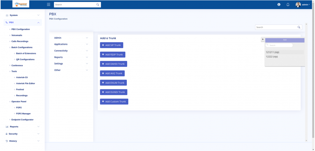   PBX Solution screenshot 4