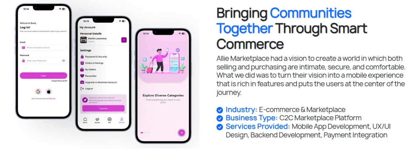 Allie Marketplace screenshot 1