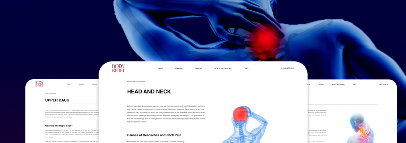 BodyReset | Healthcare & Wellness (Neurotherapy, Chiropractic) screenshot 1