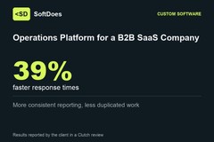 Operations Platform for a B2B SaaS Company