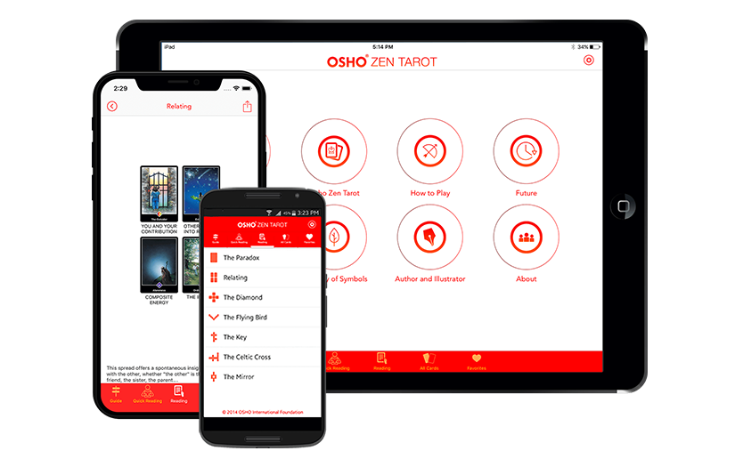 OSHO Zen Tarot screenshot 2