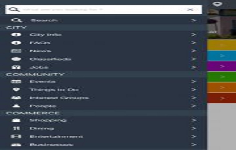 Digital Town Social Sharing App screenshot 2