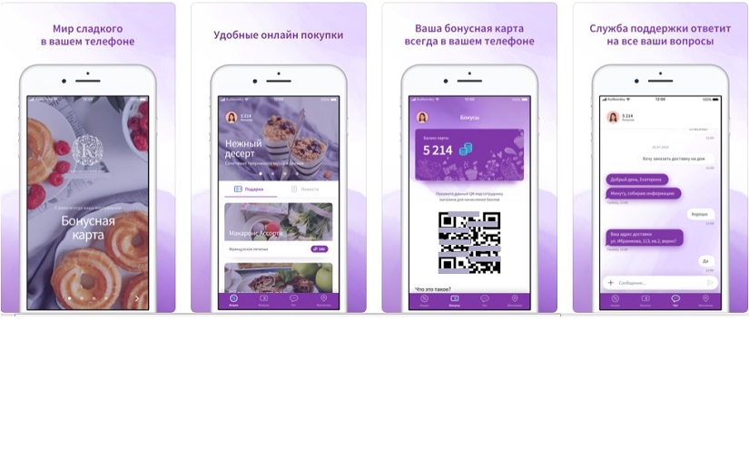 Loyality program for confectionary factory screenshot 1