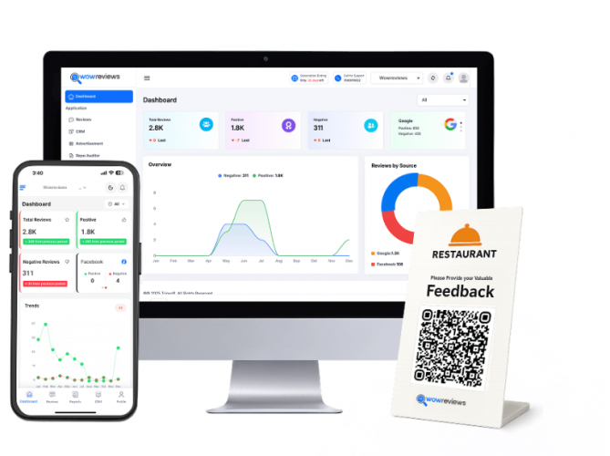 WowReviews - Review Management Software screenshot 1