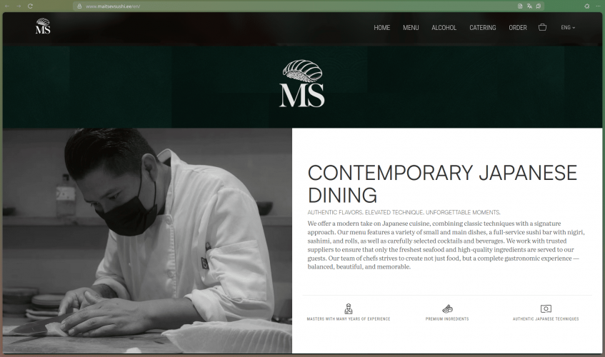 Maitsev Sushi screenshot 2