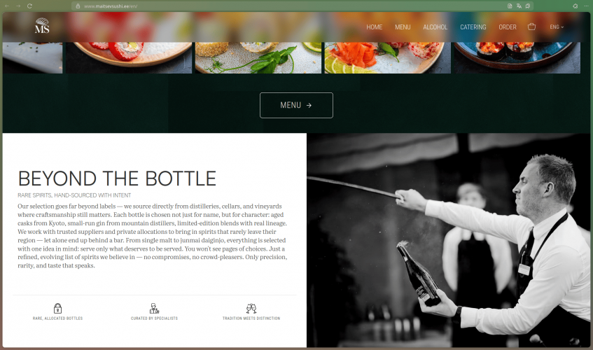 Maitsev Sushi screenshot 3