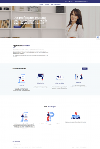 Lernenzusammen — lernenzusammen.ch screenshot 1