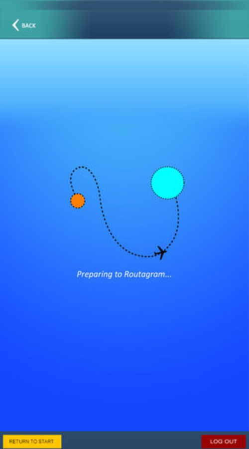 Routagram screenshot 1