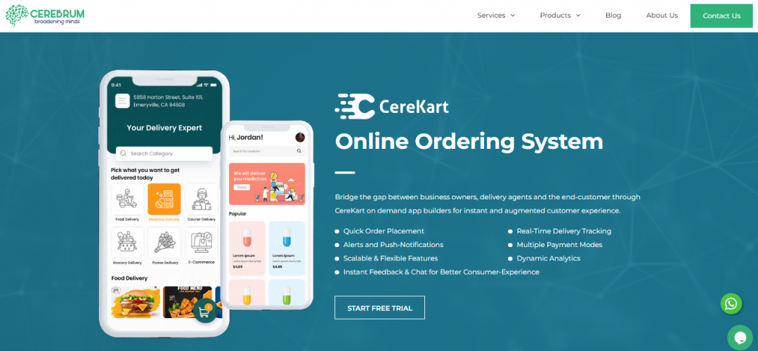CereKart — Transforming On-Demand Delivery with Design & Technology  screenshot 1