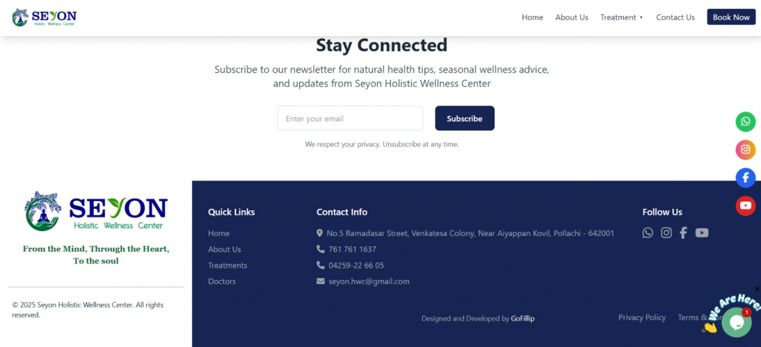 Seyon Holistic & Wellness Center screenshot 2
