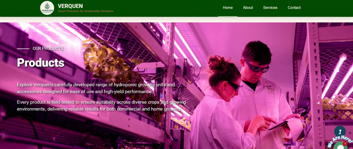 Verquen Hydroponics & Sustainable Agriculture screenshot 3