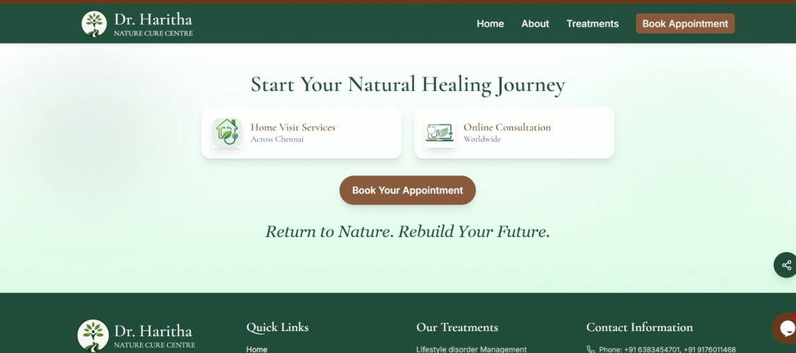 Dr Haritha Naturopathy Clinic screenshot 4