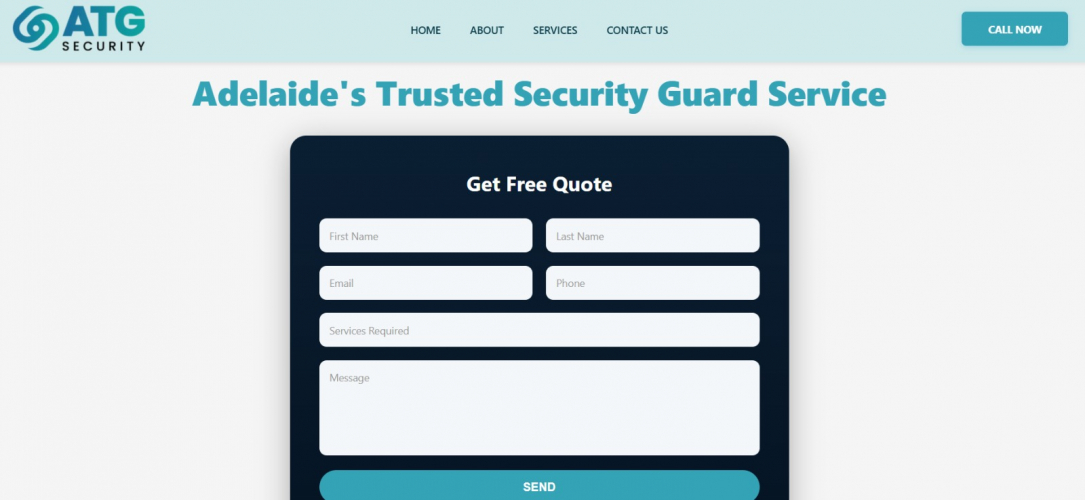  ATG Security Professional Website Development screenshot 3