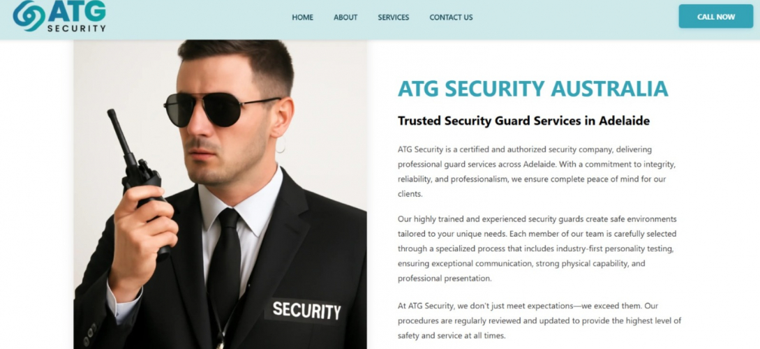  ATG Security Professional Website Development screenshot 5