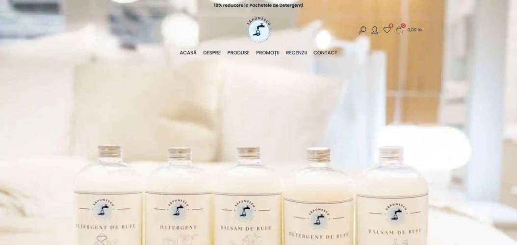 Detergent Online Store - Sapunescu screenshot 2