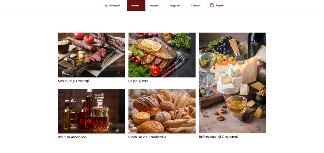 Online Gourmet Food Shop screenshot 2
