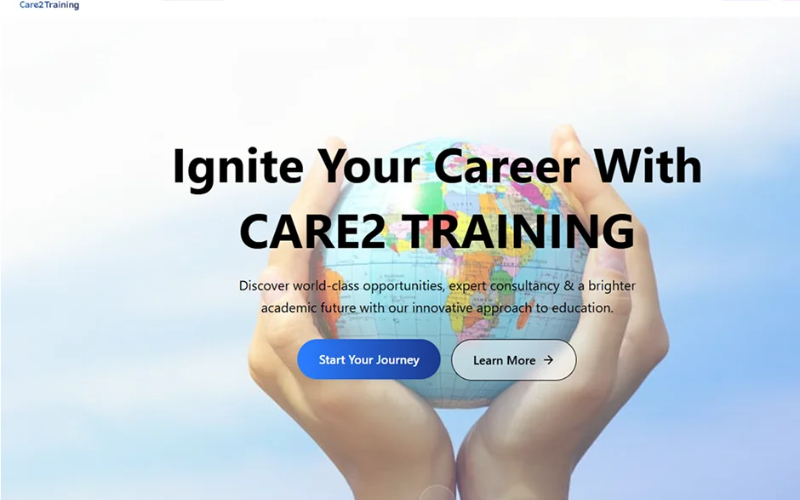 Education & Work Permit Consultancy Website screenshot 3