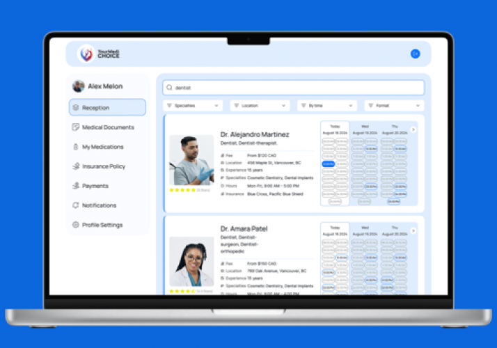 Digital Healthcare Platform screenshot 2