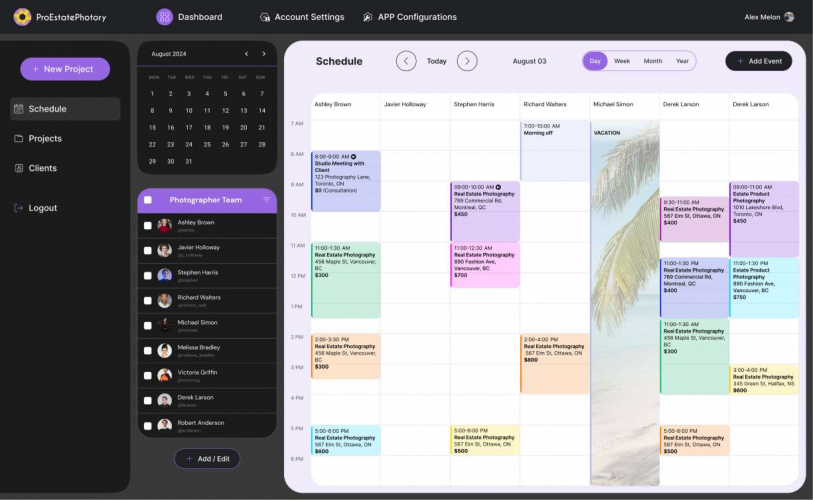 Real Estate Photography Platform screenshot 2