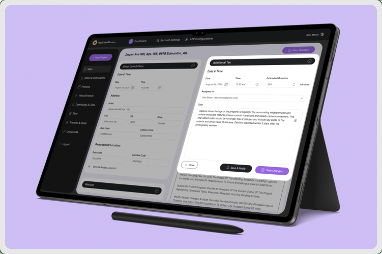 Real Estate Photography Platform screenshot 3