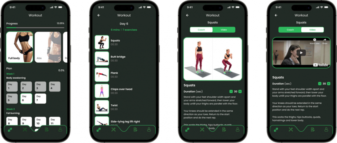 My Perfect Coach Fitness App screenshot 2