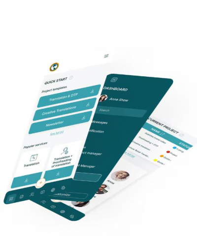 Content Translation & Collaboration Platform screenshot 1