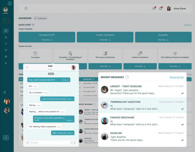 Content Translation & Collaboration Platform screenshot 3