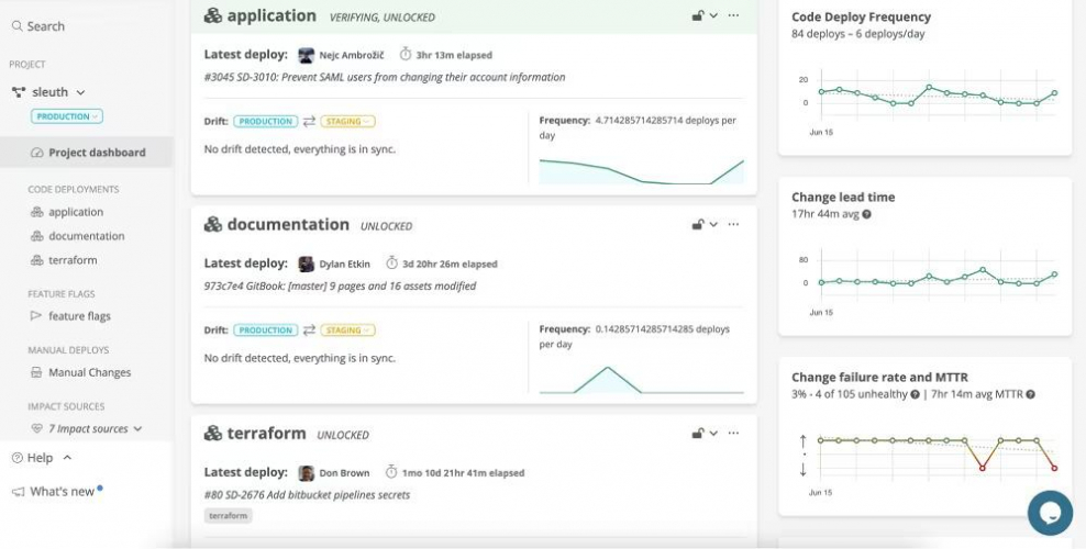 Software Releases Tracking Platform screenshot 1