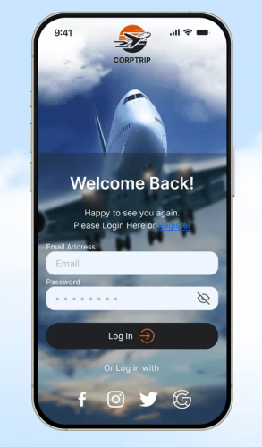 Business Travel Management Platform screenshot 2