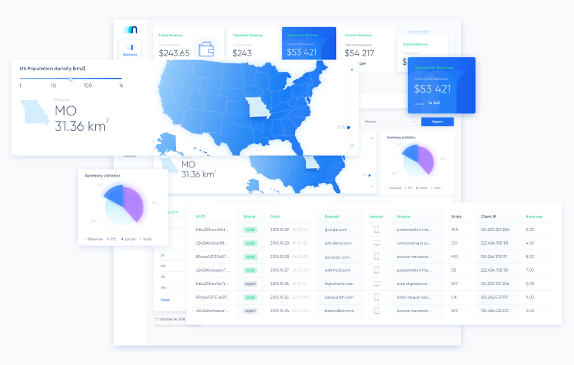 LeadsGate Dashboard screenshot 1