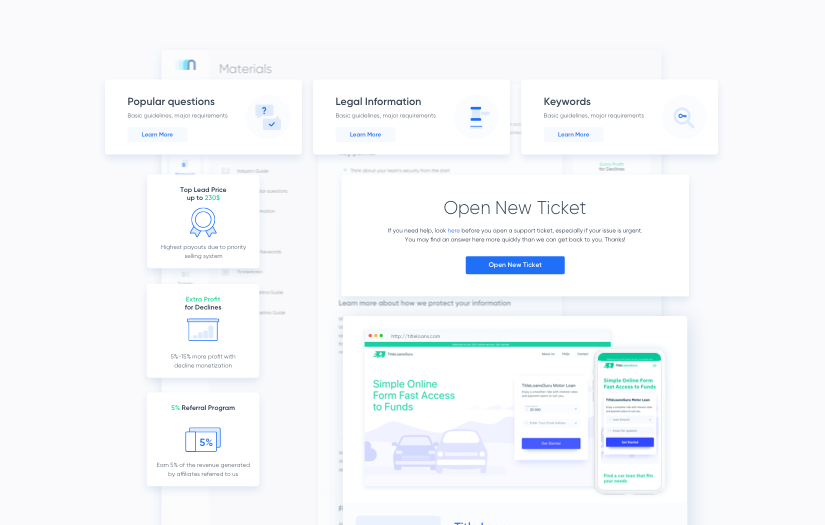 LeadsGate Dashboard screenshot 3