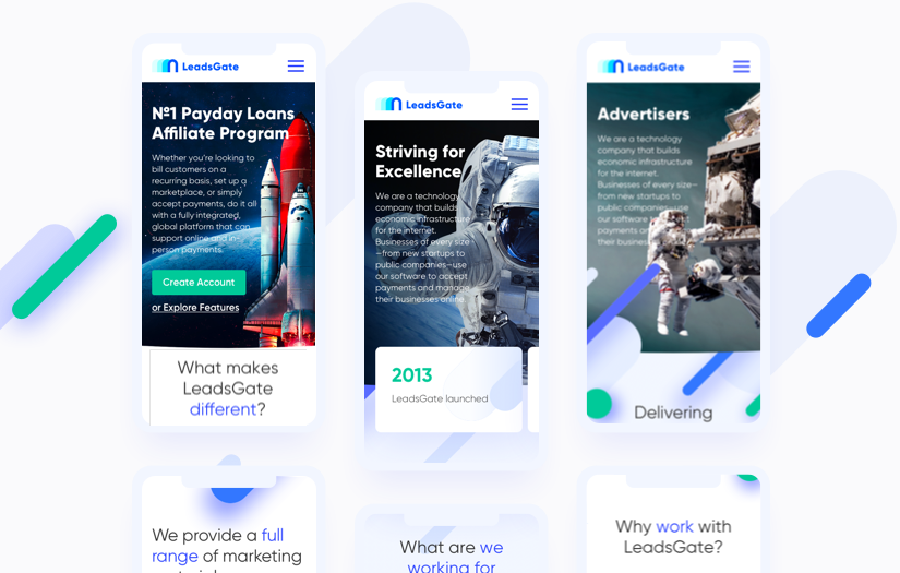 LeadsGate Website screenshot 5