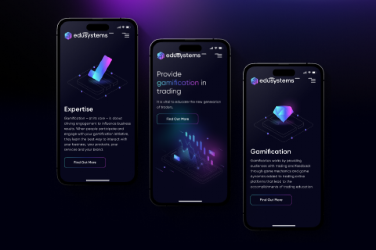 Website development for Edusystems screenshot 1