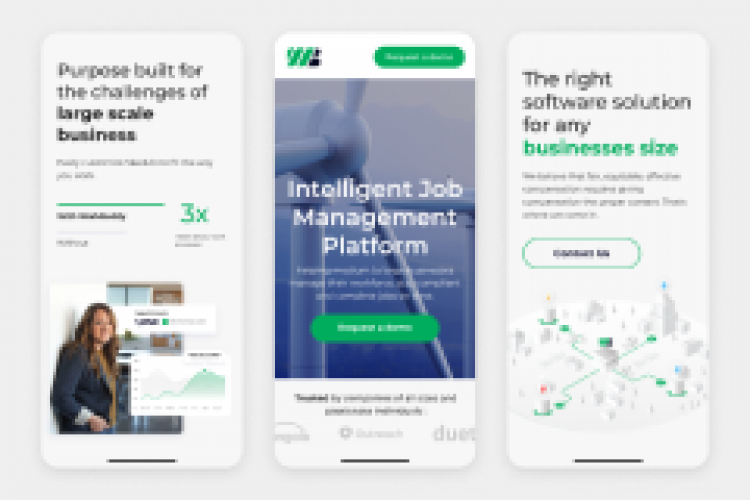 Branding and Website for management platform Workbuddy screenshot 5