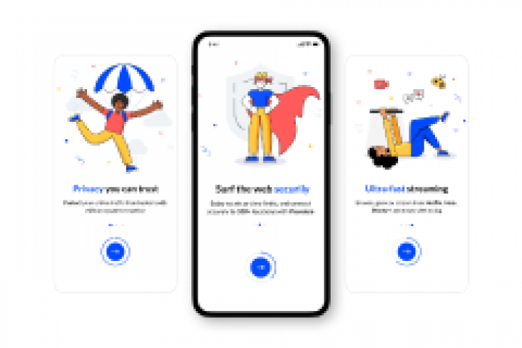 UI/UX design for Mobile App HQ VPN screenshot 5