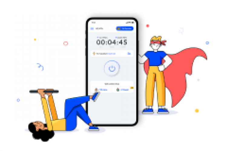 UI/UX design for Mobile App HQ VPN screenshot 3