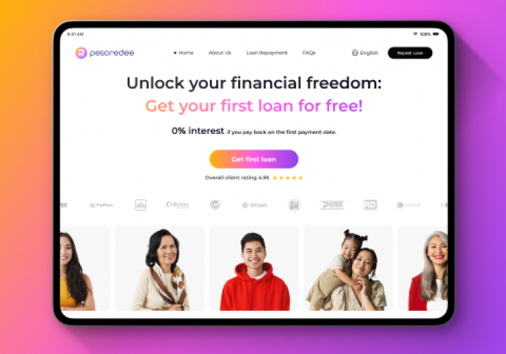 Branding, Mobile App & Website for PesoRedee screenshot 2