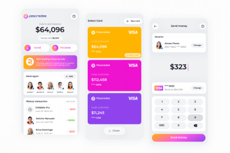 Branding, Mobile App & Website for PesoRedee screenshot 1