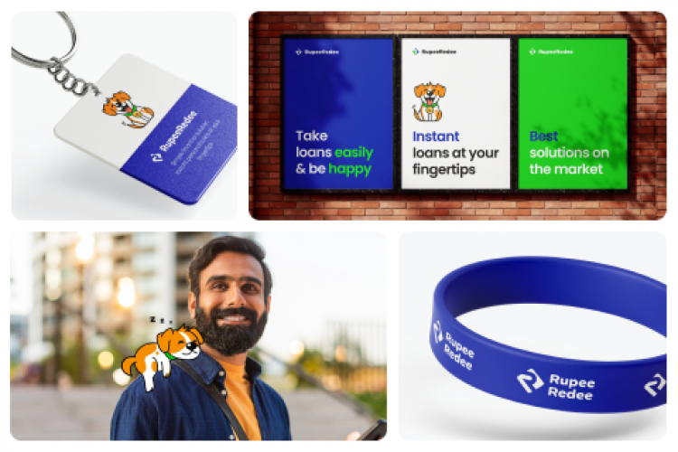 Branding, Mobile App & Website for RupeRedee screenshot 1