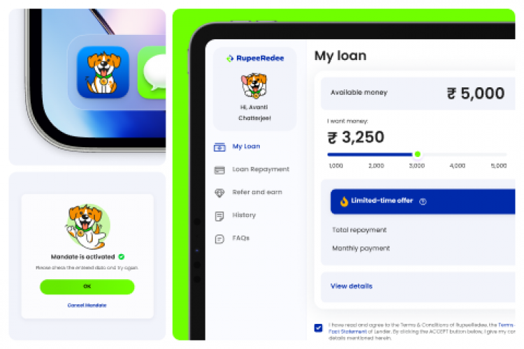 Branding, Mobile App & Website for RupeRedee screenshot 4