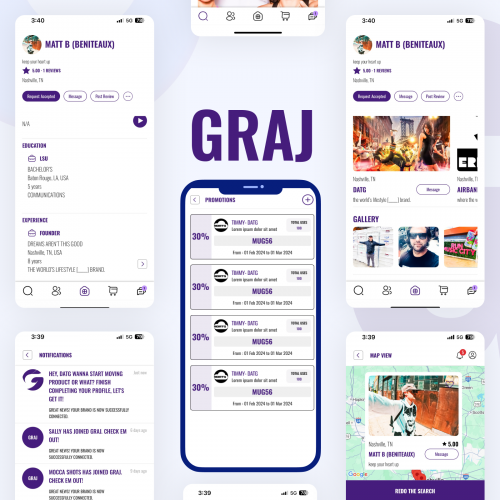 GRAJ - Brand and Sales rep match making platform screenshot 2