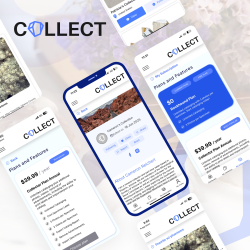 Collect Mineral Club mobile app screenshot 5