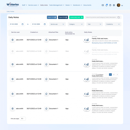 Wisterias  screenshot 4