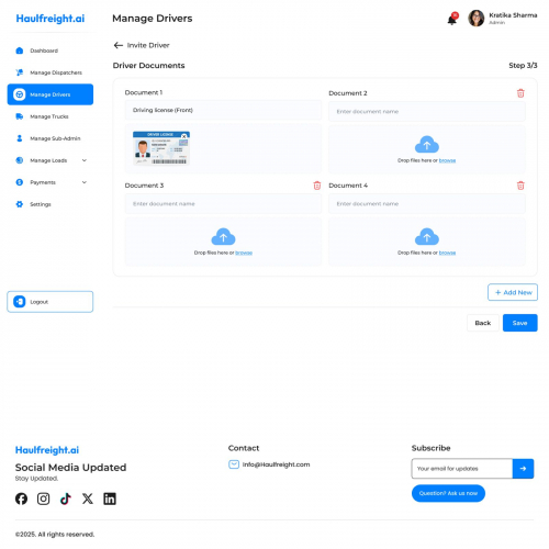 Haulfrieght screenshot 1
