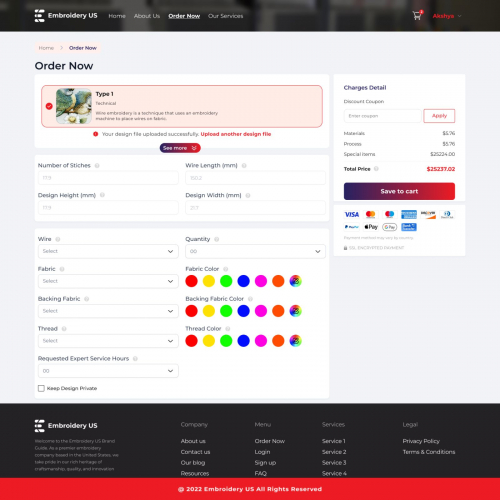 Embroidery screenshot 1