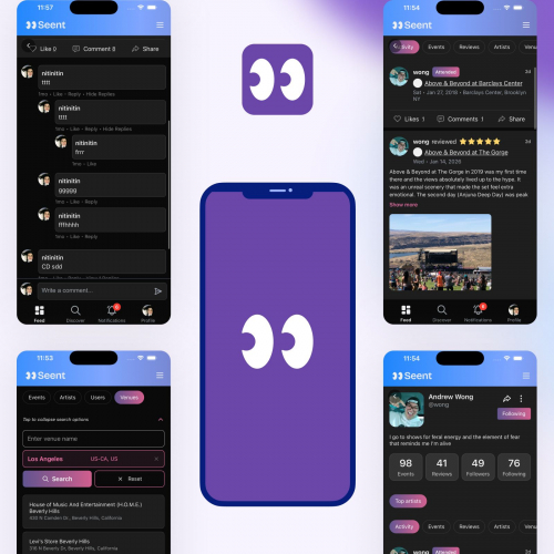Seent IOS & Andriod Mobile App screenshot 5