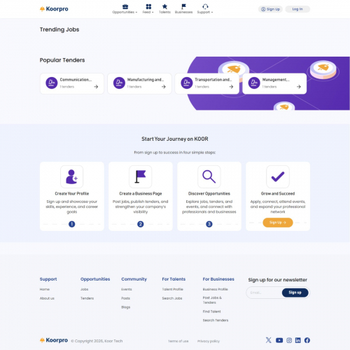 Koor Connect Web Application  screenshot 4