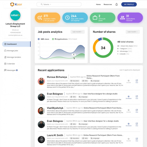 Koor Connect Web Application  screenshot 3